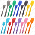 Heat Resistant Flexible FDA Colorful Baking Pastry Cake Tools Non stick butter Silicone Spatula 4pcs set